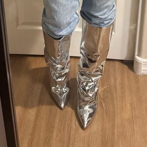 Nine West Metallic Boots